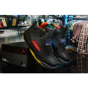 Nike Air Jordan 5 Black Limited Shoes