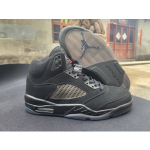 Nike Air Jordan 5 Black Shoes 080