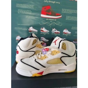 Nike Air Jordan 5 Cream Shoes