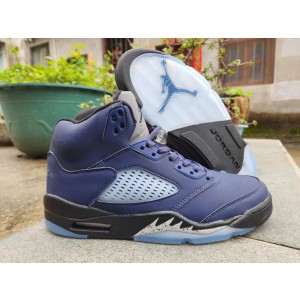Nike Air Jordan 5 Navy Shoes