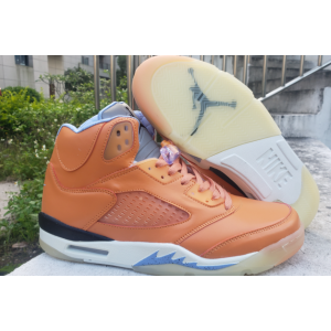 Nike Air Jordan 5 Orange Shoes