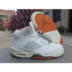 Nike Air Jordan 5 White Shoes