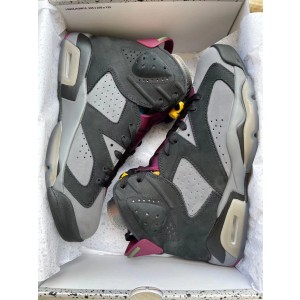 Nike Air Jordan 6 Black Bordeaux Shoes