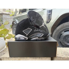 Nike Air Jordan 6 Black Shoes