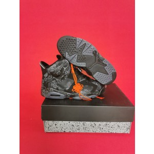 Nike Air Jordan 6 Black Shoes 3