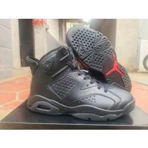 Nike Air Jordan 6 Black Shoes