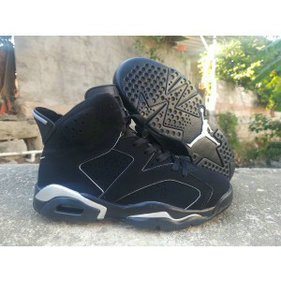Nike Air Jordan 6 Black Shoes