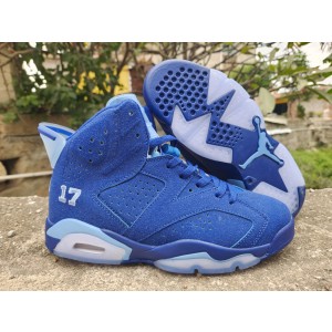 Nike Air Jordan 6 Blue Shoes
