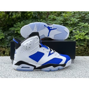 Nike Air Jordan 6 Blue Shoes 1