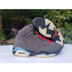 Nike Air Jordan 6 Grey Shoes 1