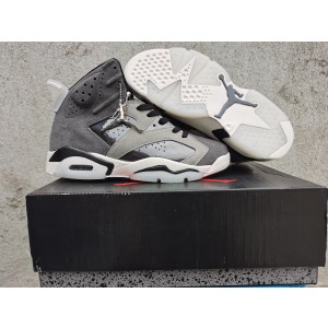 Nike Air Jordan 6 Grey White Shoes