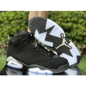 Nike Air Jordan 6 Metallic Silver Shoes