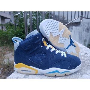 Nike Air Jordan 6 Navy Shoes