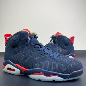 Nike Air Jordan 6 Navy Shoes