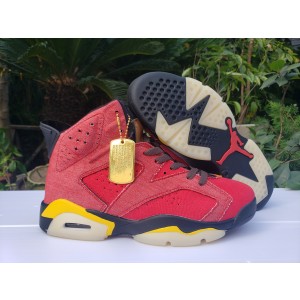 Nike Air Jordan 6 Red Shoes 2
