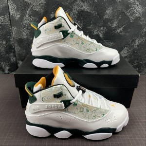 Nike Air Jordan 6 Ring MVP White Shoes