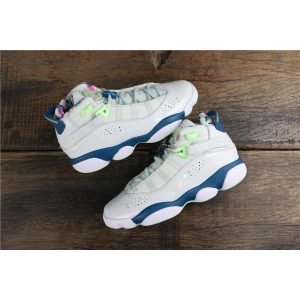 Nike Air Jordan 6 Rings Royal White Shoes