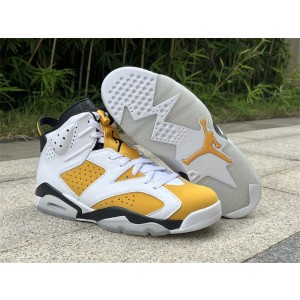 Nike Air Jordan 6 Yellow Ochre Shoes