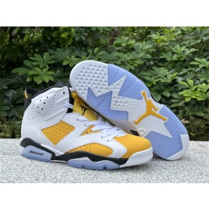 Nike Air Jordan 6 Yellow Ochre Shoes 1