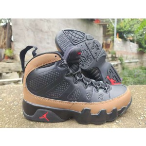 Nike Air Jordan 9 Black Brown Shoes