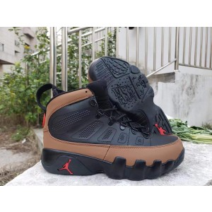Nike Air Jordan 9 Black Brown Shoes