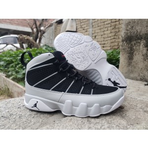 Nike Air Jordan 9 Black Sliver Shoes