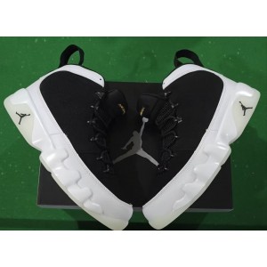 Nike Air Jordan 9 Black White Shoes