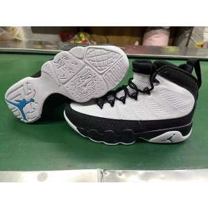 Nike Air Jordan 9 White Black Shoes