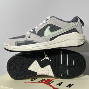 Nike Air Jordan CMFT Era Grey Green Shoes
