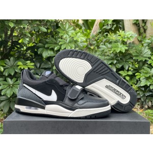 Nike Air Jordan Legacy 312 Low White Black Shoes