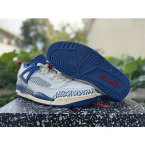 Nike Air Jordan Spizike White Blue Shoes