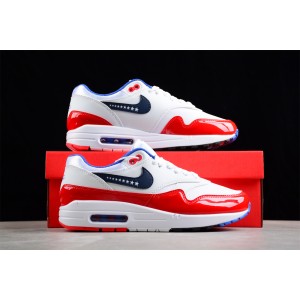 Nike Air Max 1 Red White Shoes