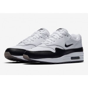 Nike Air Max 1 White Black Shoes