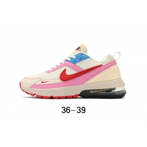 Nike Air Max 270 V6 Pink White Women Shoes