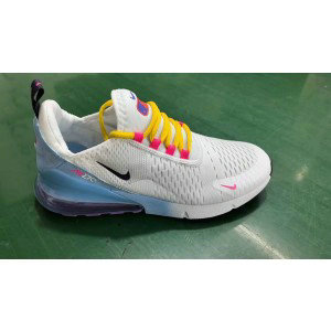 Nike Air Max 270 White Blue Shoes 1