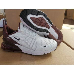 Nike Air Max 270 White Brown SHoes