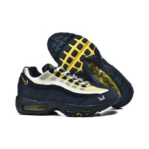 Nike Air Max 95 Yellow Navy Shoes