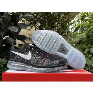 Nike Air Max Flyknit Multicolor Black Shoes
