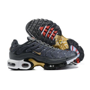 Nike Air Max Tn Grey Gold Shoes 9