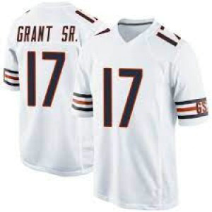 Nike Bears 17 Grant Sr. White Vapor Untouchable Limited Men Jersey