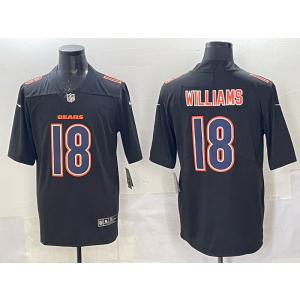 Nike Bears 18 Williams Black Vapor Limited Men Jersey