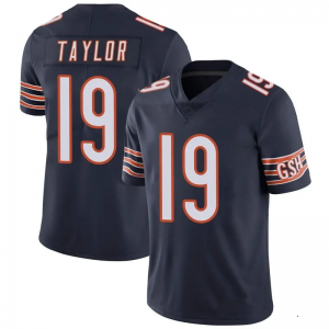 Nike Bears 19 Tory Taylor Blue Vapor Untouchable Limited Men Jersey