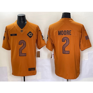 Nike Bears 2 Moore Brown Salute To Service Limited Men Jersey