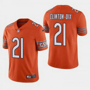 Nike Bears 21 HaHa Clinton-Dix Orange Vapor Untouchable Limited Men Jersey