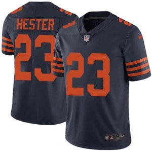 Nike Bears 23 Devin Hester Navy Vapor Untouchable Limited Men Jersey