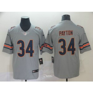 Nike Bears 34 Walter Payton Sliver Inverted Legend Men Jersey