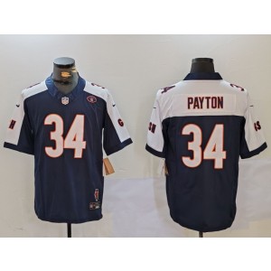 Nike Bears 34 Walter Payton Thanksgiving Day F.U.S.E. Vapor Limited Men Jersey