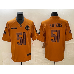Nike Bears 51 Dick Butkus 2023 Brown Salute To Service Limited Men Jersey