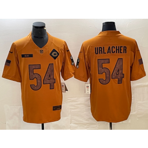 Nike Bears 54 Brian Urlacher 2023 Brown Salute To Service Limited Men Jersey
