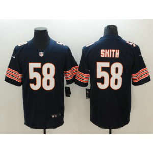 Nike Bears 58 Roquan Smith Navy Blue Team Color Vapor Untouchable Limited Men Jersey